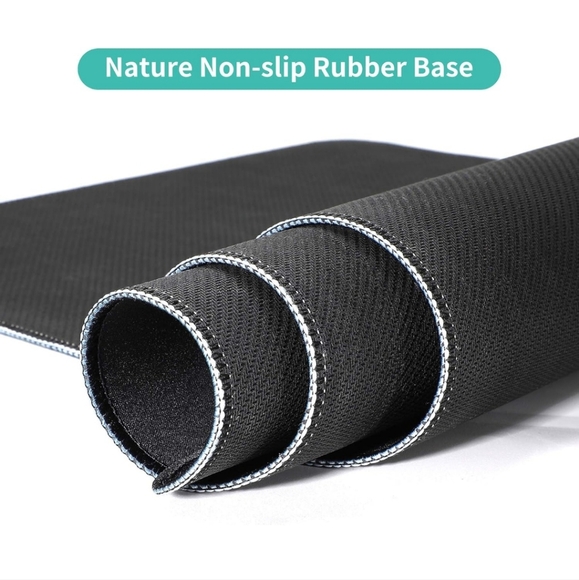 Colorful 2025 Black Desk Calendar Mat- Comfortable, Non-Slip, and Smooth - Picture 4 of 5